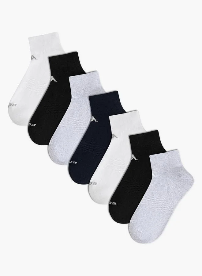 كابا Men Ankle Length Sports Socks - Set Of 7